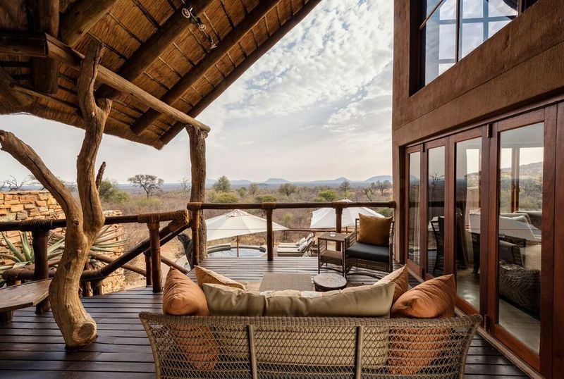 Impodimo Game Lodge Madikwe viltreservat Exteriör bild